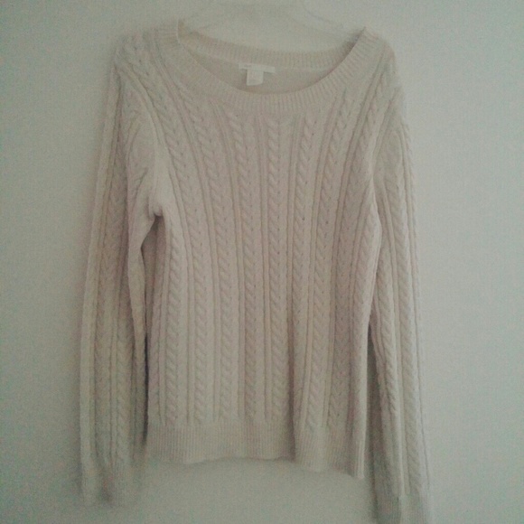 Cream Colored Sweater - Picture 1 of 2