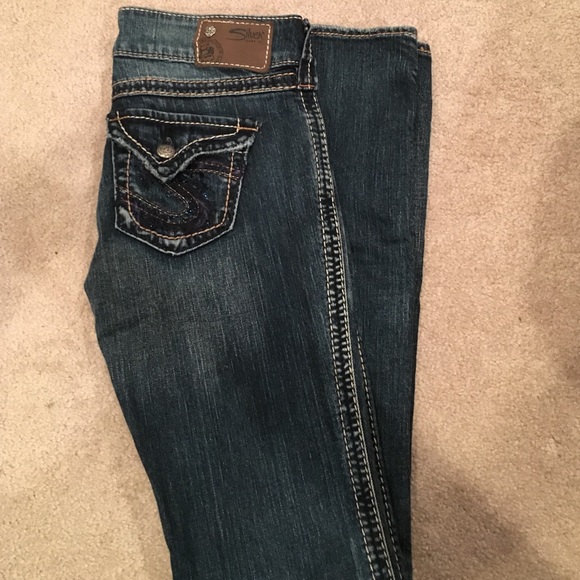 Silver jeans