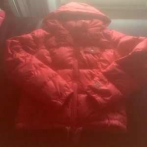 Orange Hollister Large winter coat