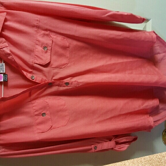 Peach blouse