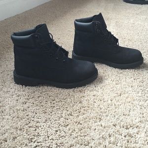 Black Timberland Boots