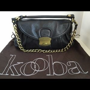 LEATHER KOOBA BAG