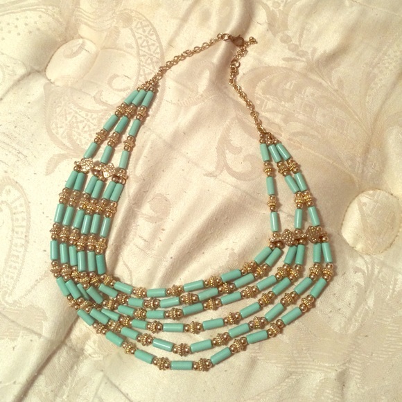 Turquoise Statement Necklace