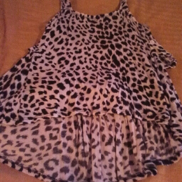 Leopard Lace Tank - Picture 3 of 4