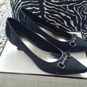 Navy Blue Anne Klein pumps