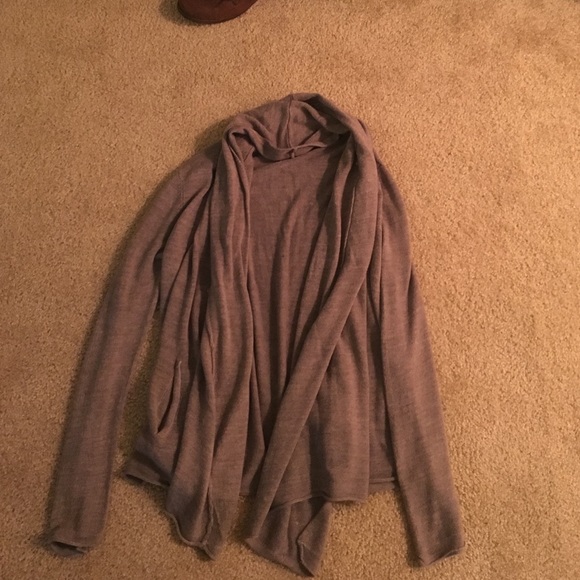 Grey Cardigan.
