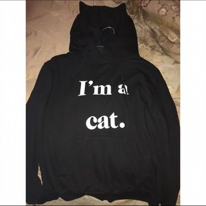 Wildfox "I'm a Cat" hoodie
