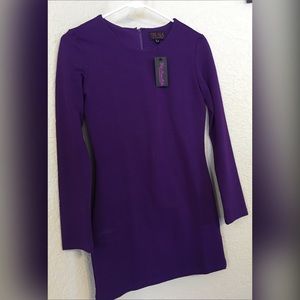 Purple Body-con Dress