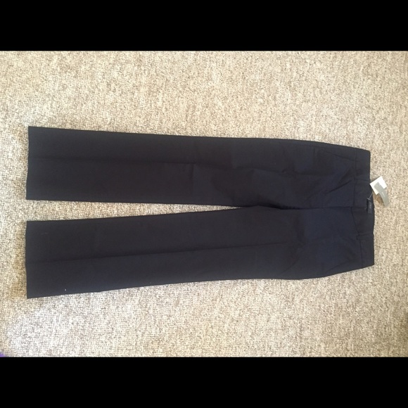 Nwt!! J crew black " cafe trouser" sz 0!