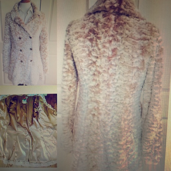 Free People Luxe Faux Fur Coat