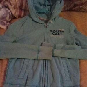 Baby Blue Hollister Jacket