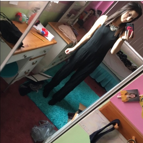 Black jumpsuit