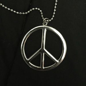 Peace Sign necklace!