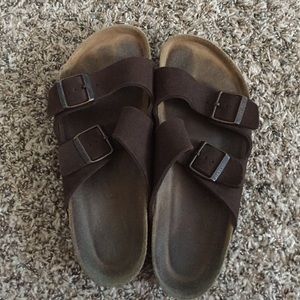 Birkenstock brown sandals