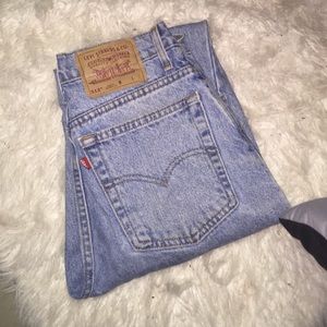 High waisted Levi Jeans