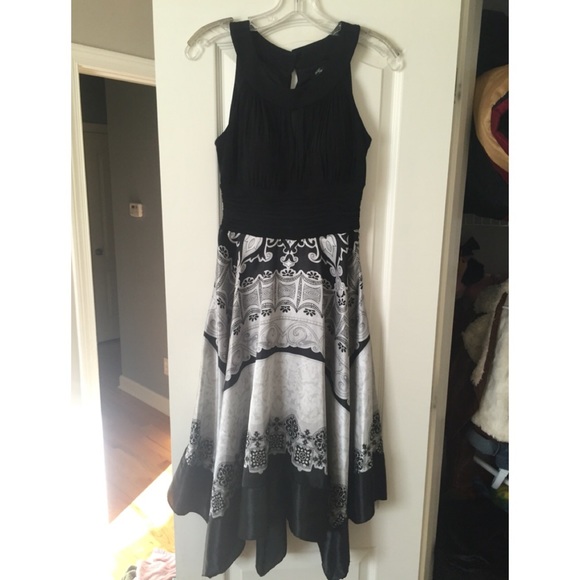 Black Silk Dress