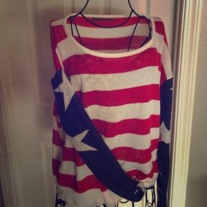 American flag Sweater