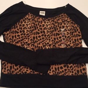 Nwt PINK crop sweater