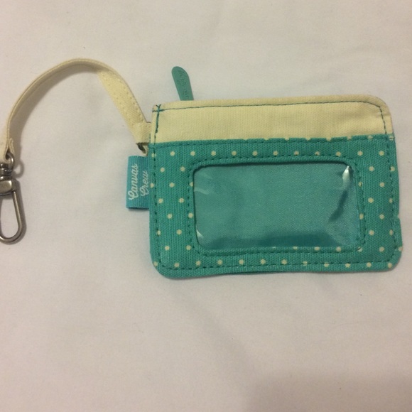 NEW! Canvas crew coin purse by thirty one