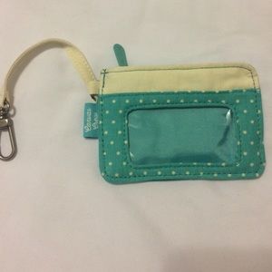 NEW! Canvas crew coin purse by thirty one