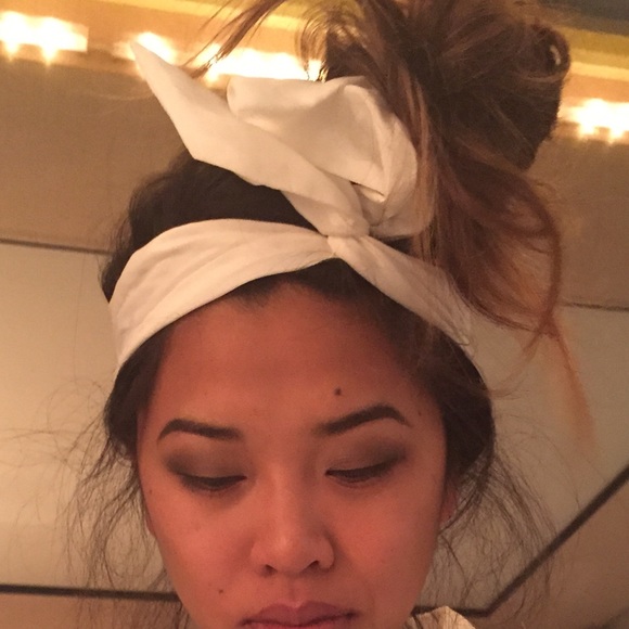 SOLD OUT Wire White Headpiece wrap Nordstrom