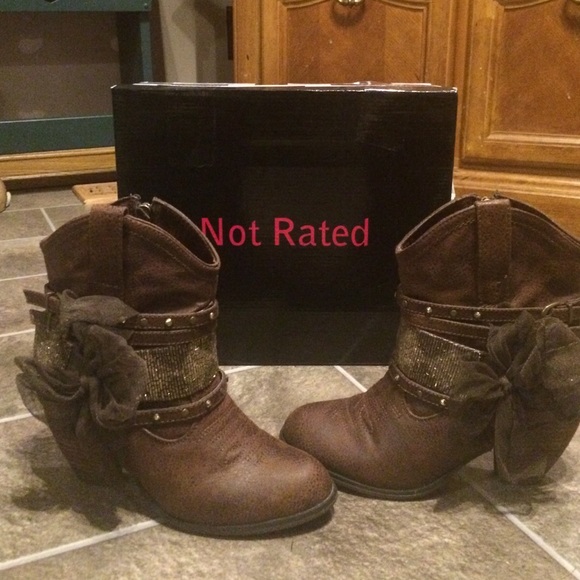 Not Rated booties
