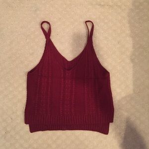 KNIT CAMI TANK TOP