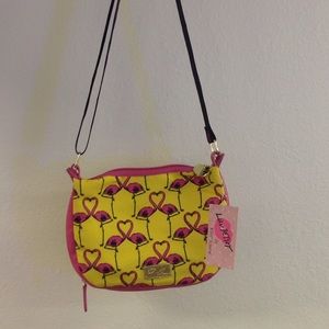 Flamingo small shoulder bag