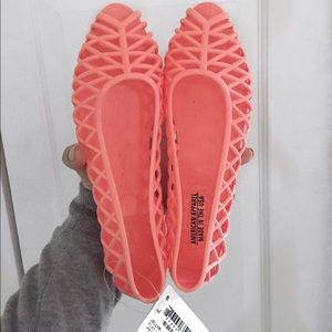 NWT AA jelly flats