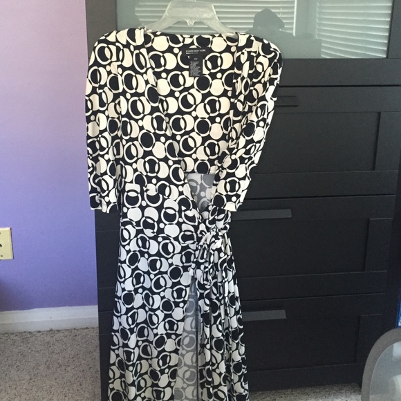 Black and white dress