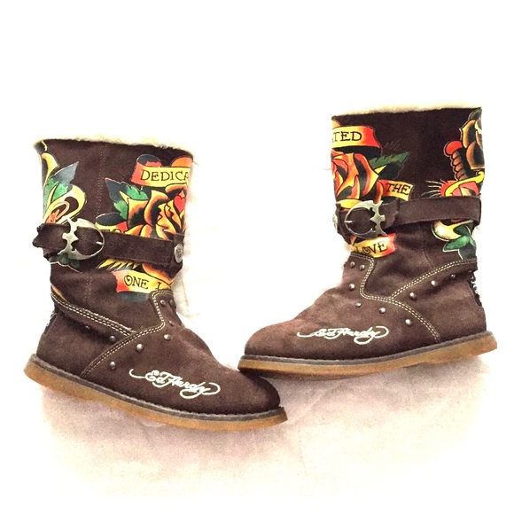 PRICE DROP! Ed Hardy ugg style boot