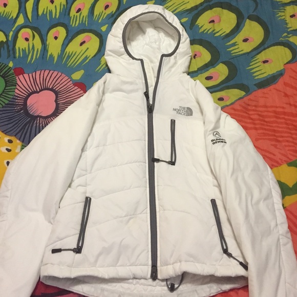White North Face Coat