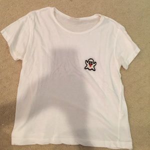 SNAPCHAT GHOST T SHIRT