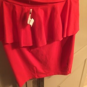 Peplum  skirt worn once