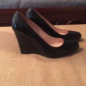 Black Wedge shoes