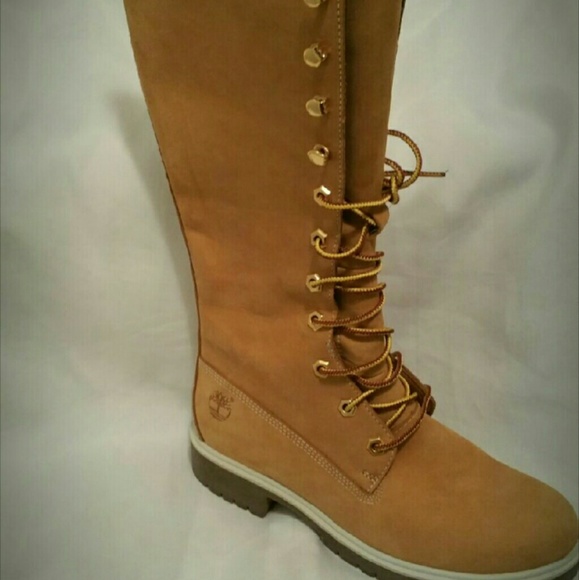 Tall Timberland boot