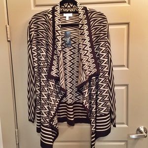 Printed Cardigan