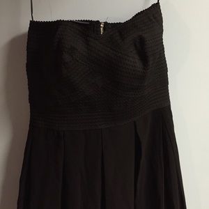 New Black strapless dress