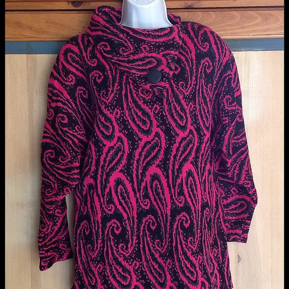 Awesome 1980s Knit Outfit 2 Piece MADE IN FRANCE - Picture 2 of 4