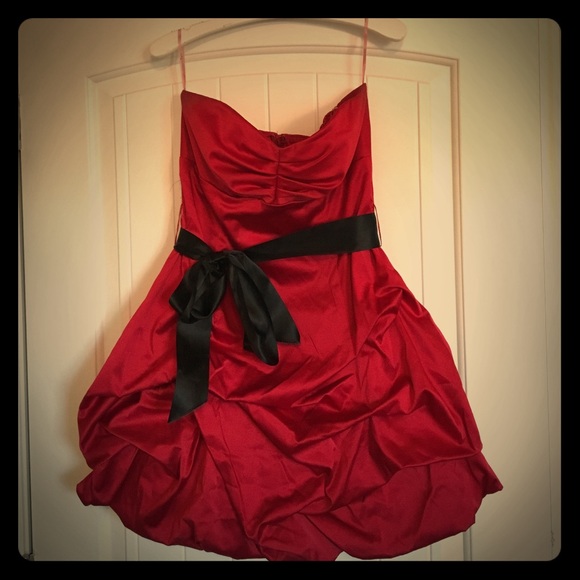 Flirty Red Cocktail Dress