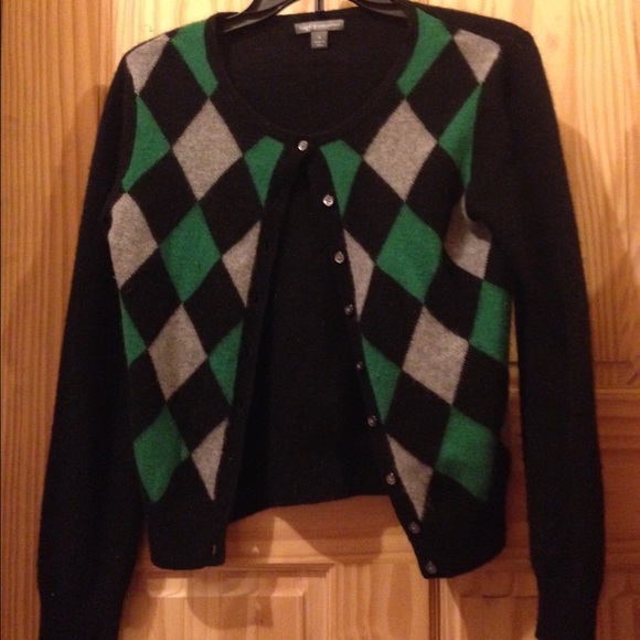 Cashmere sweater.