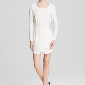 Guess white wrap skirt dress