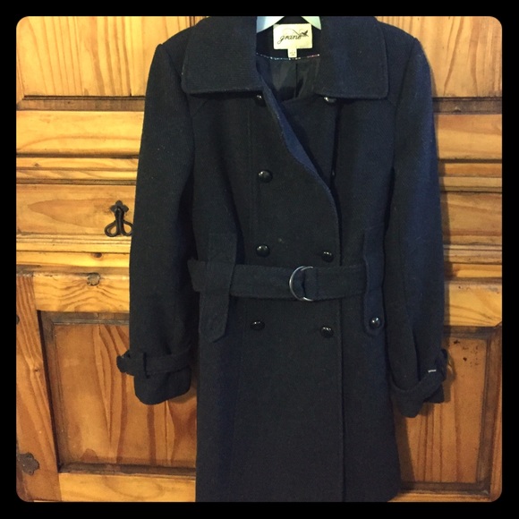 Dark Gray Pea Coat