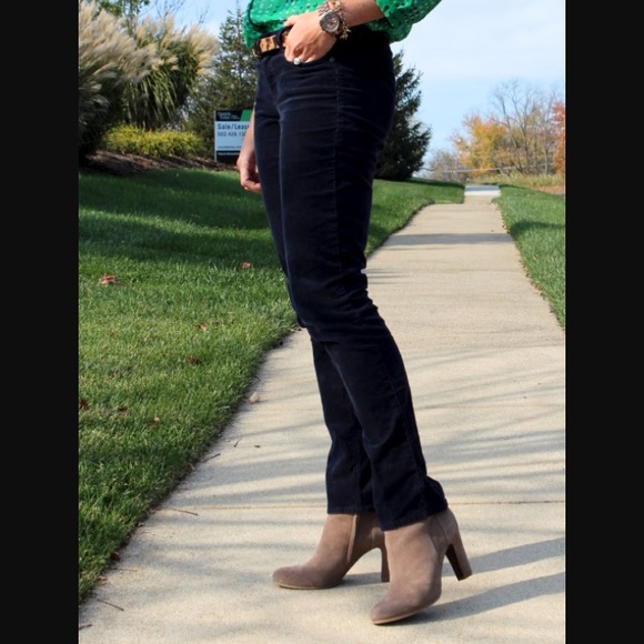 Jcrew navy matchstick cords