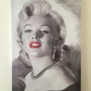 Canvas Marilyn Monroe picture