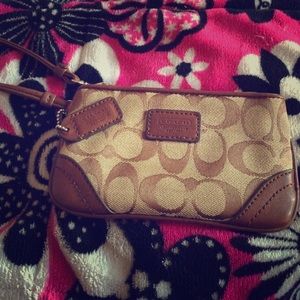 Coach wristlet