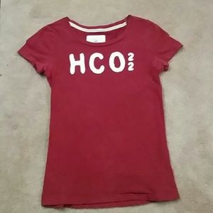 Hollister Red Maroon Shirt