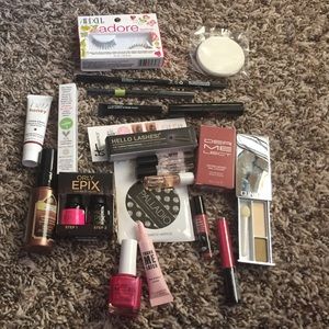 All unused items from ipsy, Clinique,Mac