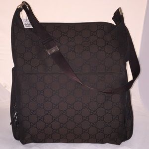 Gucci hobo bag can also be used as a baby bag