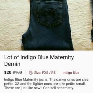 Indigo Blue Maternity Jeans for @rorosengarten